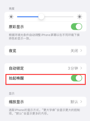 武义苹果授权维修站分享iPhone轻点无法唤醒怎么办