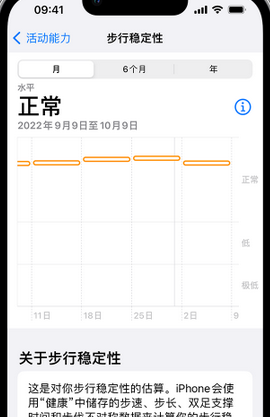 武义iPhone手机维修如何在iPhone开启'步行稳定性通知'