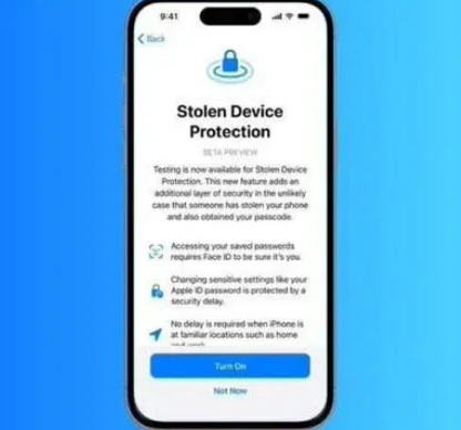 武义苹果授权维修店分享被盗设备保护功能开启方法 