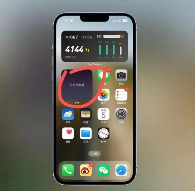 武义苹果手机维修分享:iOS16主屏幕天气小组件无法正常工作怎么办？ 