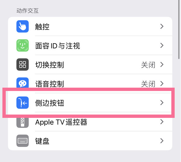 武义苹果14维修店分享iPhone14 Plus侧键双击下载功能关闭方法 