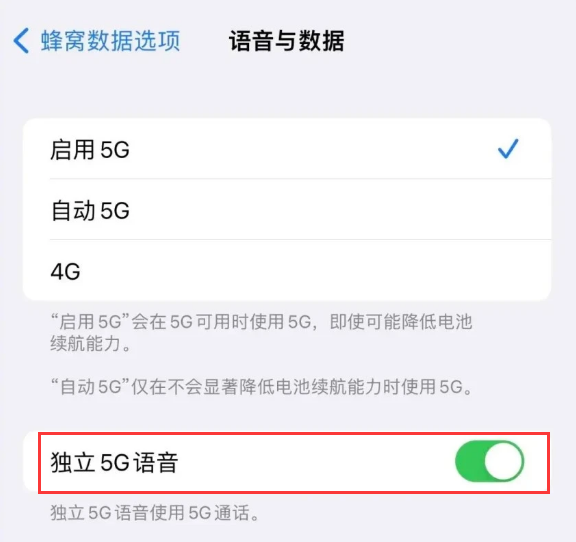 武义苹果14维修分享iPhone 14 Pro如何开启VoNR 