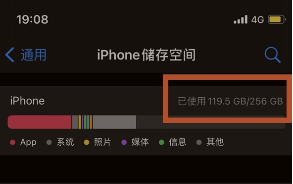 武义苹果13维修分享iPhone13如何查看剩余内存 