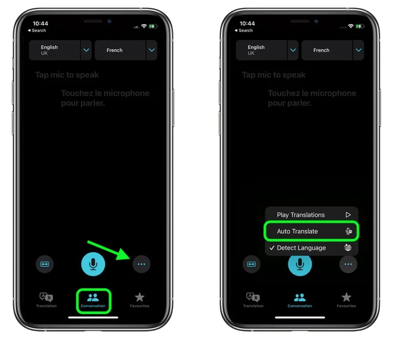 武义苹果手机维修分享iOS 15 “翻译” App 新改进 